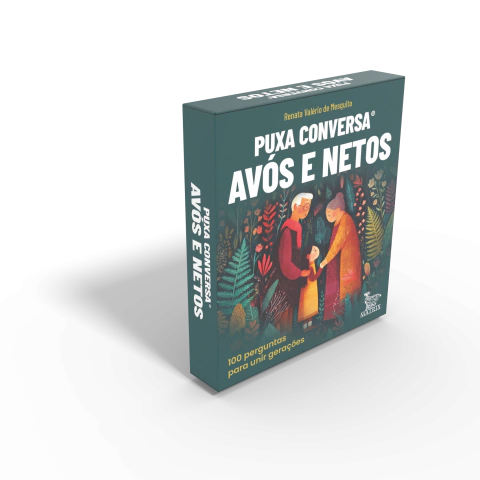 Livro-caixinha Puxa Conversa – Avós e Netos